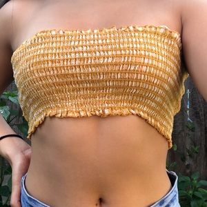 Gingham Bandeau